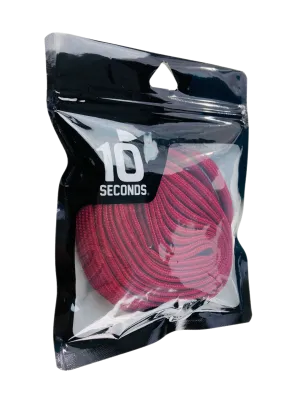 10 Seconds ® Athletic Hockey / Skate / Lacrosse Lace | Maroon