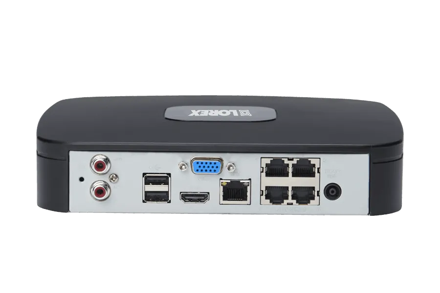 4 Channel Series HD Security NVR with 1080p Recording