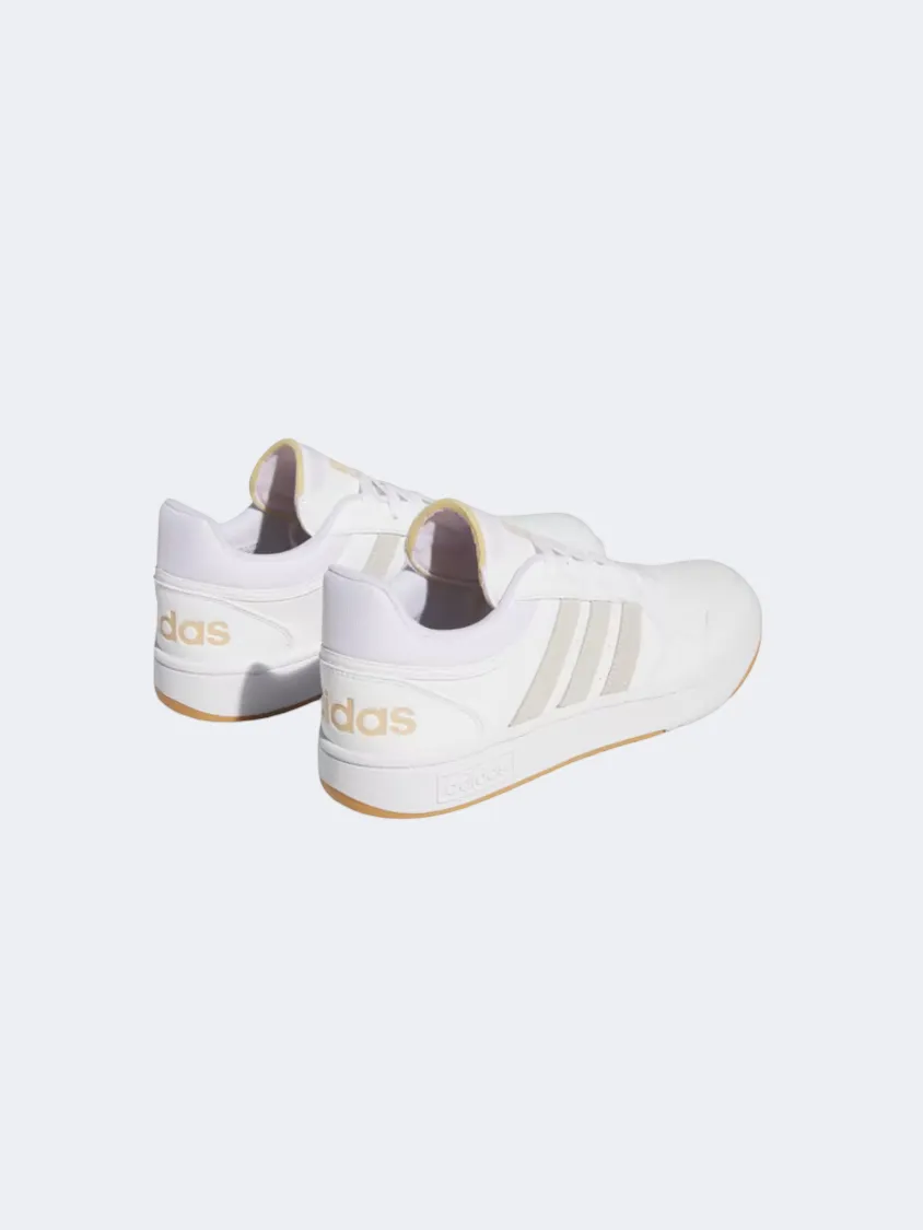 Adidas Hoops 3.0 Classic Vintage Men Sportswear Shoes Cloud White/Beige