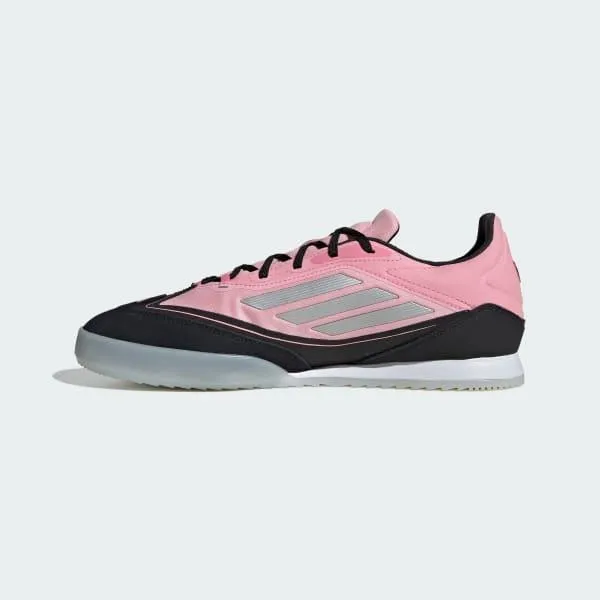 Adidas Men's F50 Messi Freestyle Soccer Shoes - Light Pink / Silver Metallic / Core Black