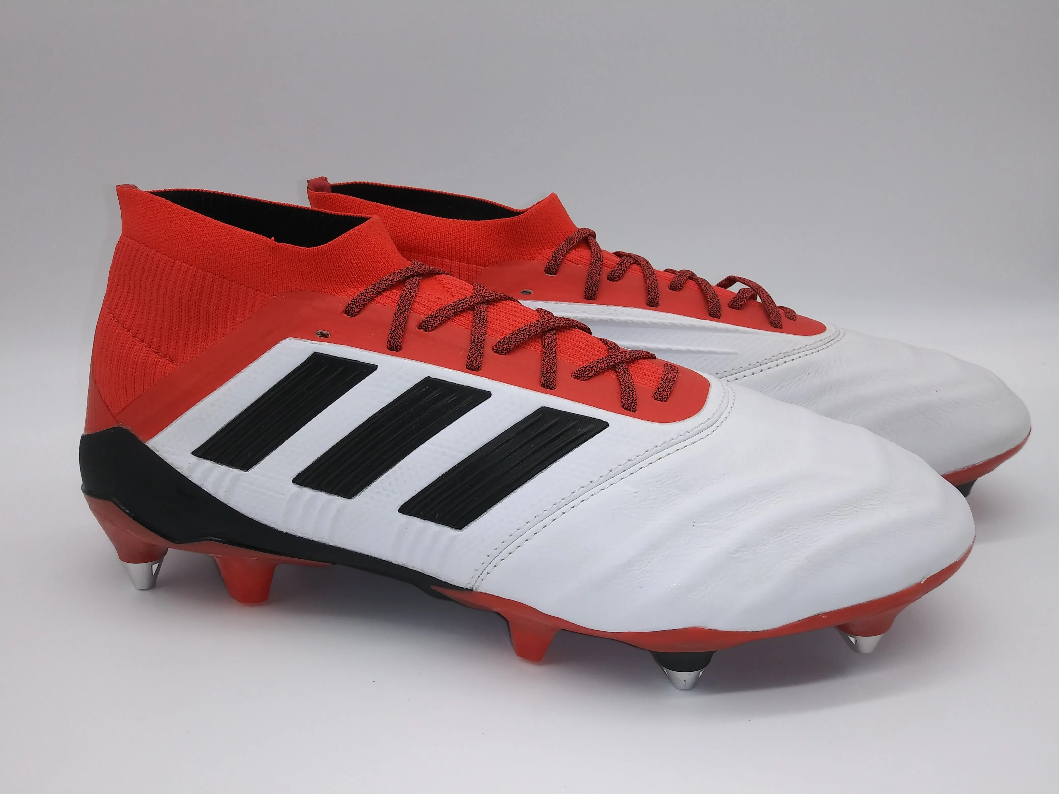 Adidas Predator 18.1 SG Lea White Red