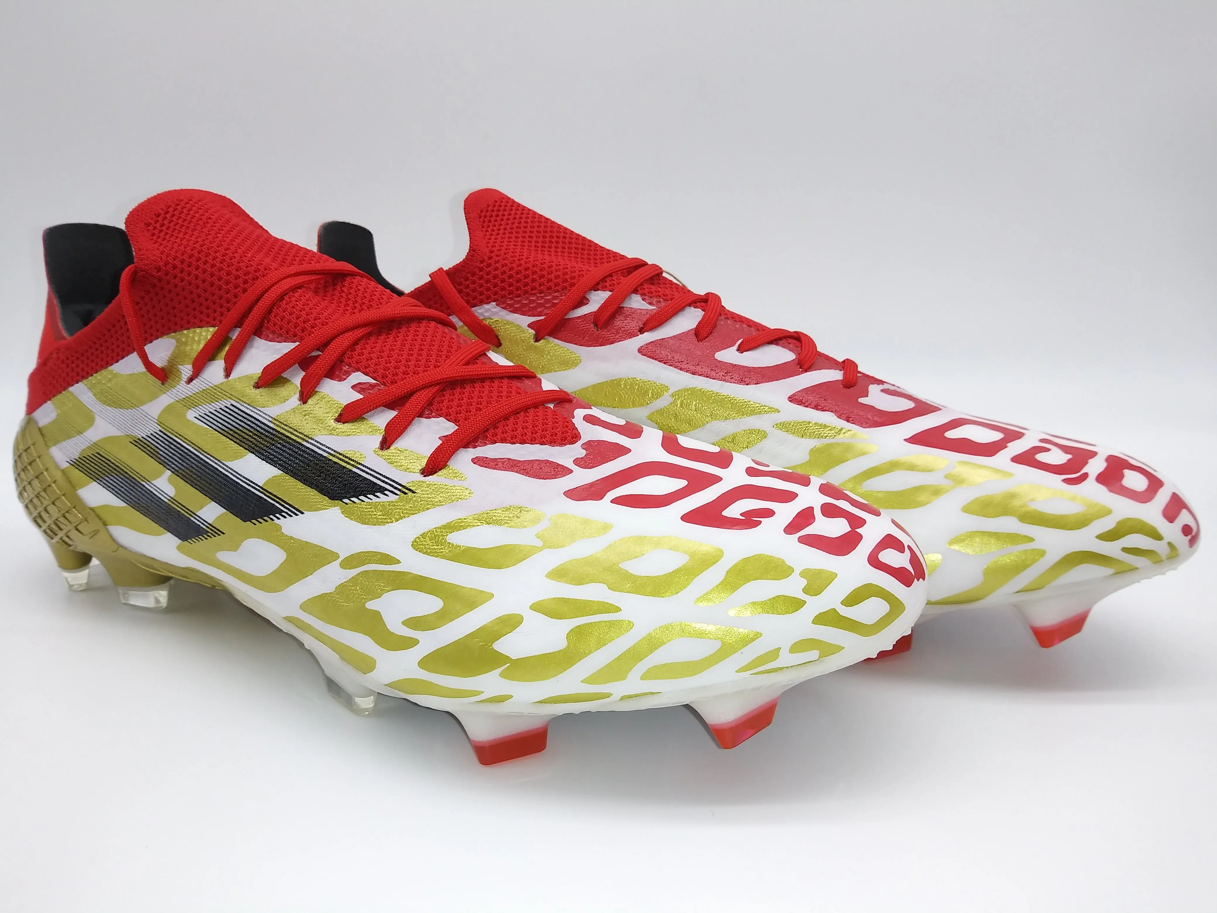 Adidas X Speedflow MS.1 FG Gold Red Mo Salah Limited Edition (AFCON)