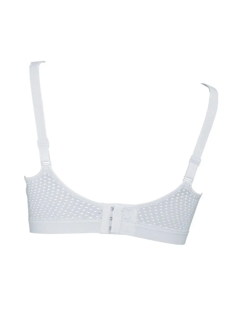 Air Control Moulded Sports Bra - White