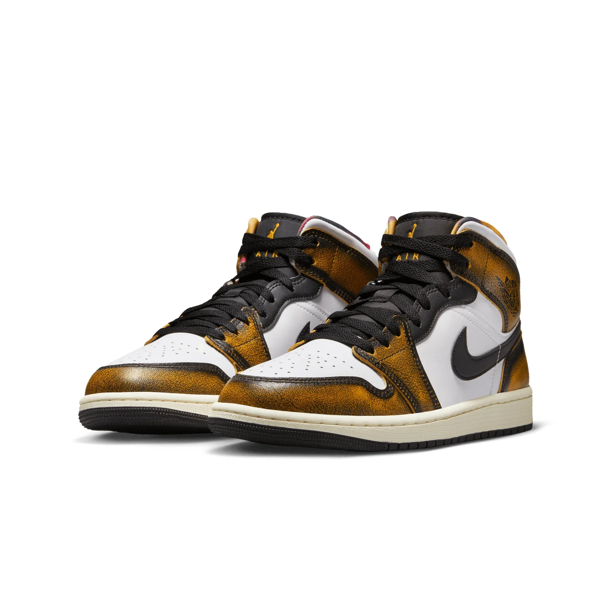 Air Jordan 1 Mid SE 'Orange Wear-Away' DQ8417-071