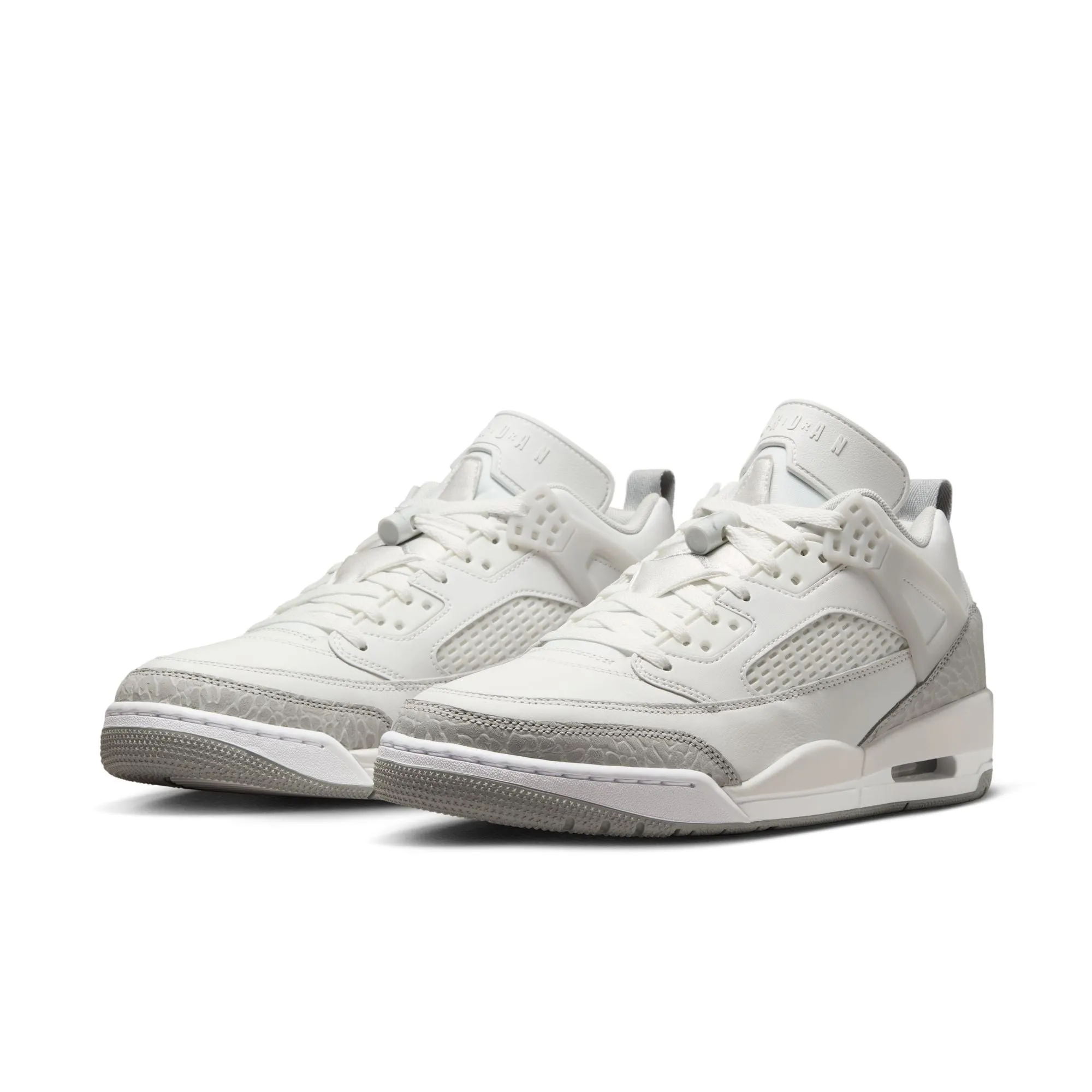 Air Jordan Spizike Low (Summit Whitie/Metallic Silver)