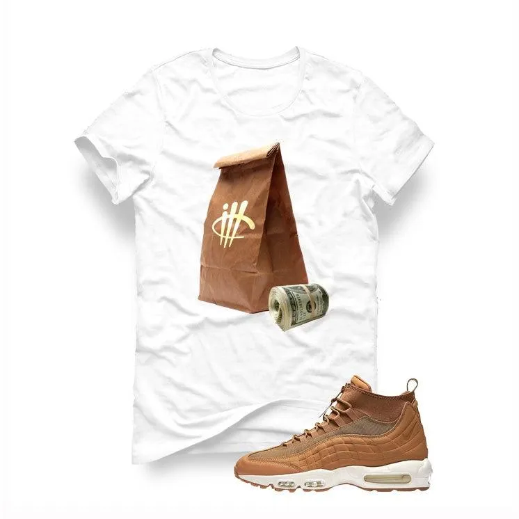 Air Max 95 Tan White T (Brown Paper Bag white shirt)