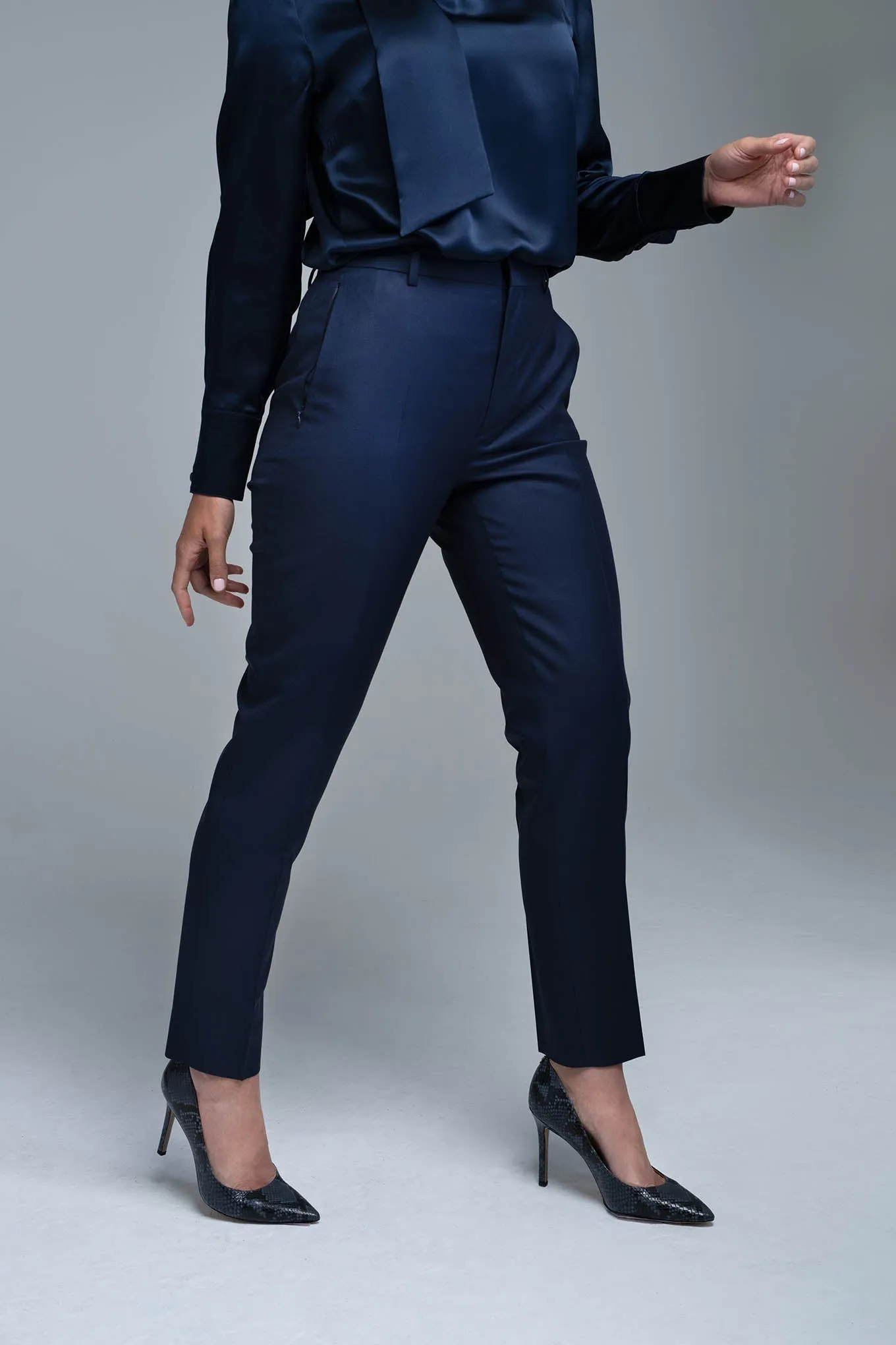 Ankle Pant - Navy