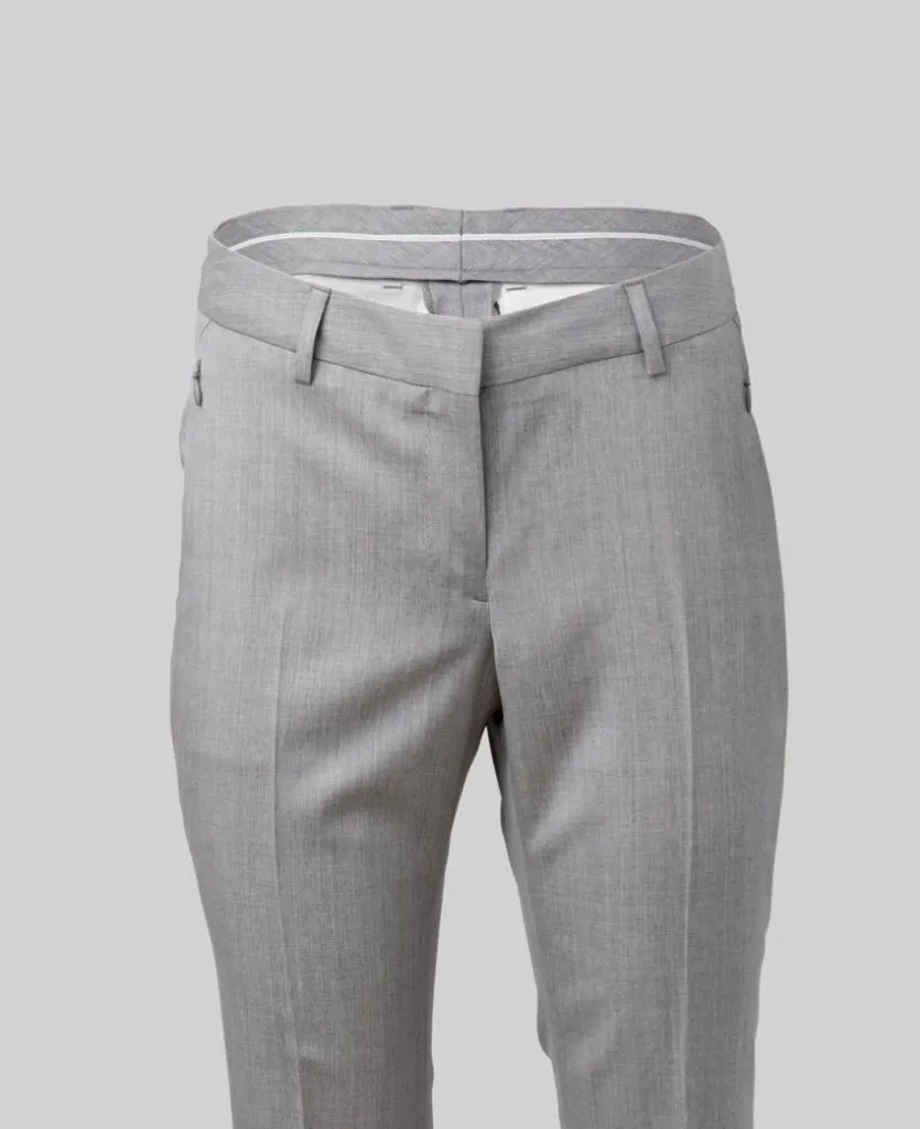 Ankle Pant- Platinum Grey Mélange