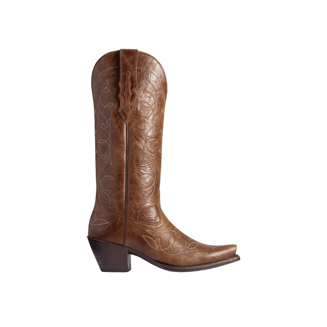 Ariat Women's Heritage D Toe StretchFit Dark Tan Western Boots