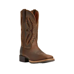 Ariat Women's Hybrid Rancher Distressed Tan Square Toe Boot