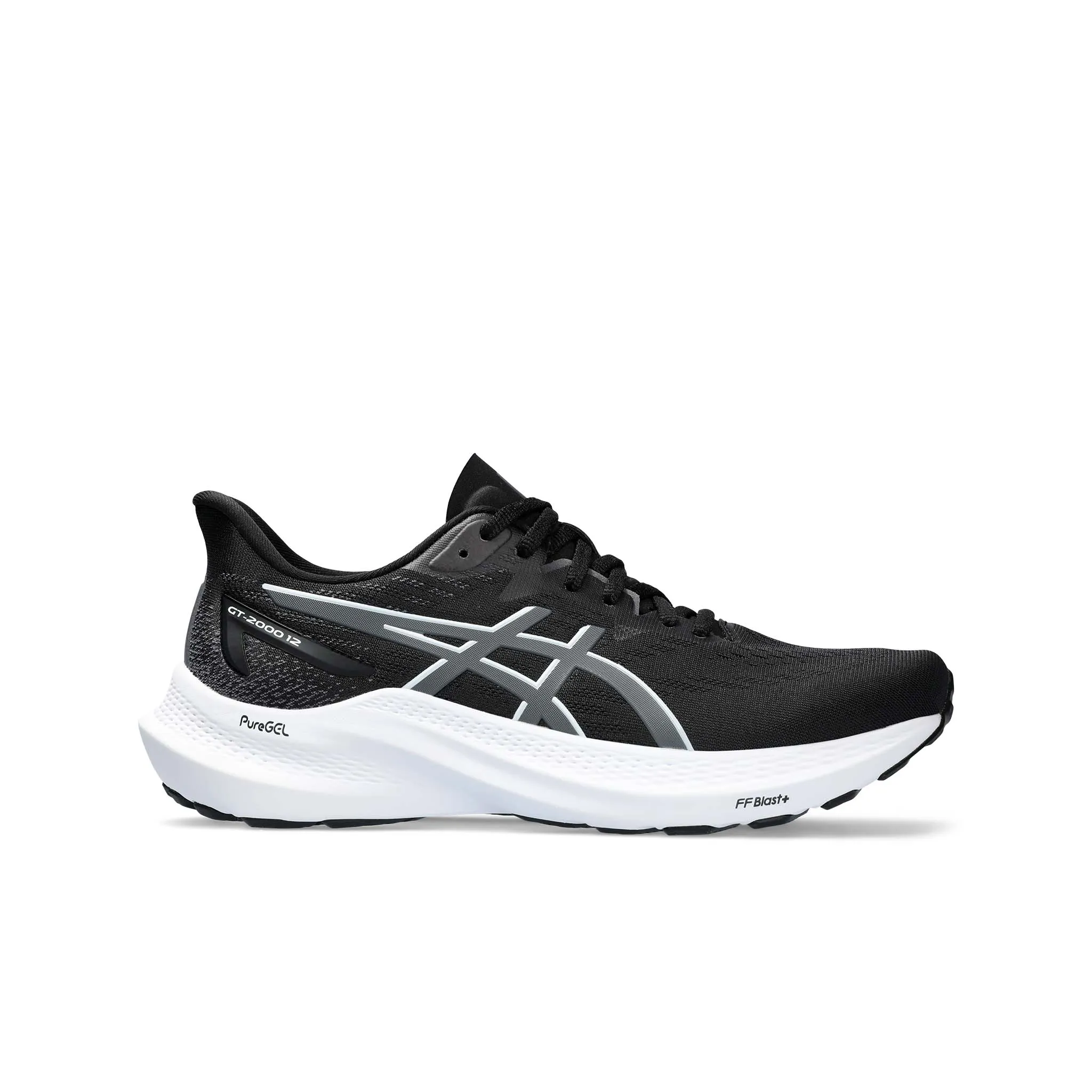 ASICS | Women's GT-2000 12 Running Shoes - Black/Carrier Grey