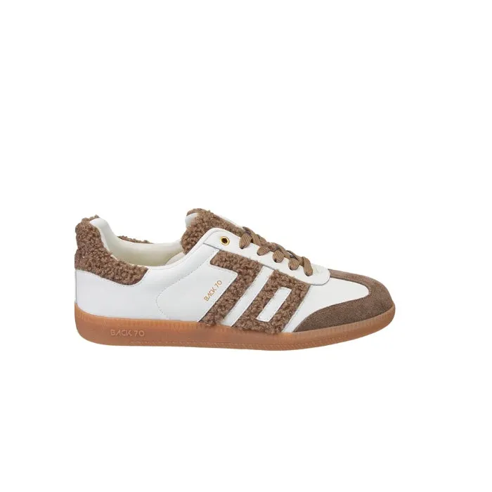 Back 70 Cloud White/Brown Sneakers