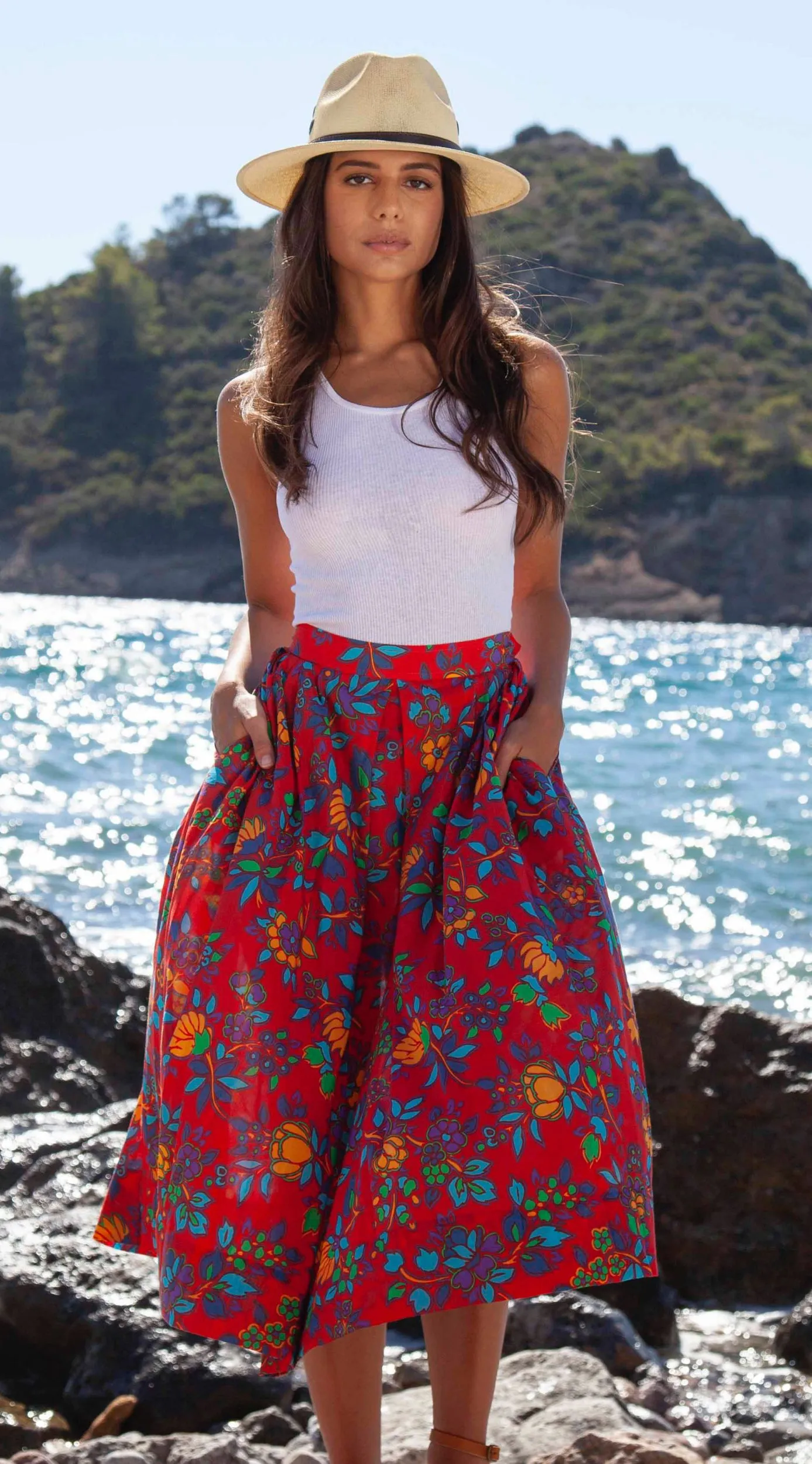 Bardot Skirt | Printemps Print