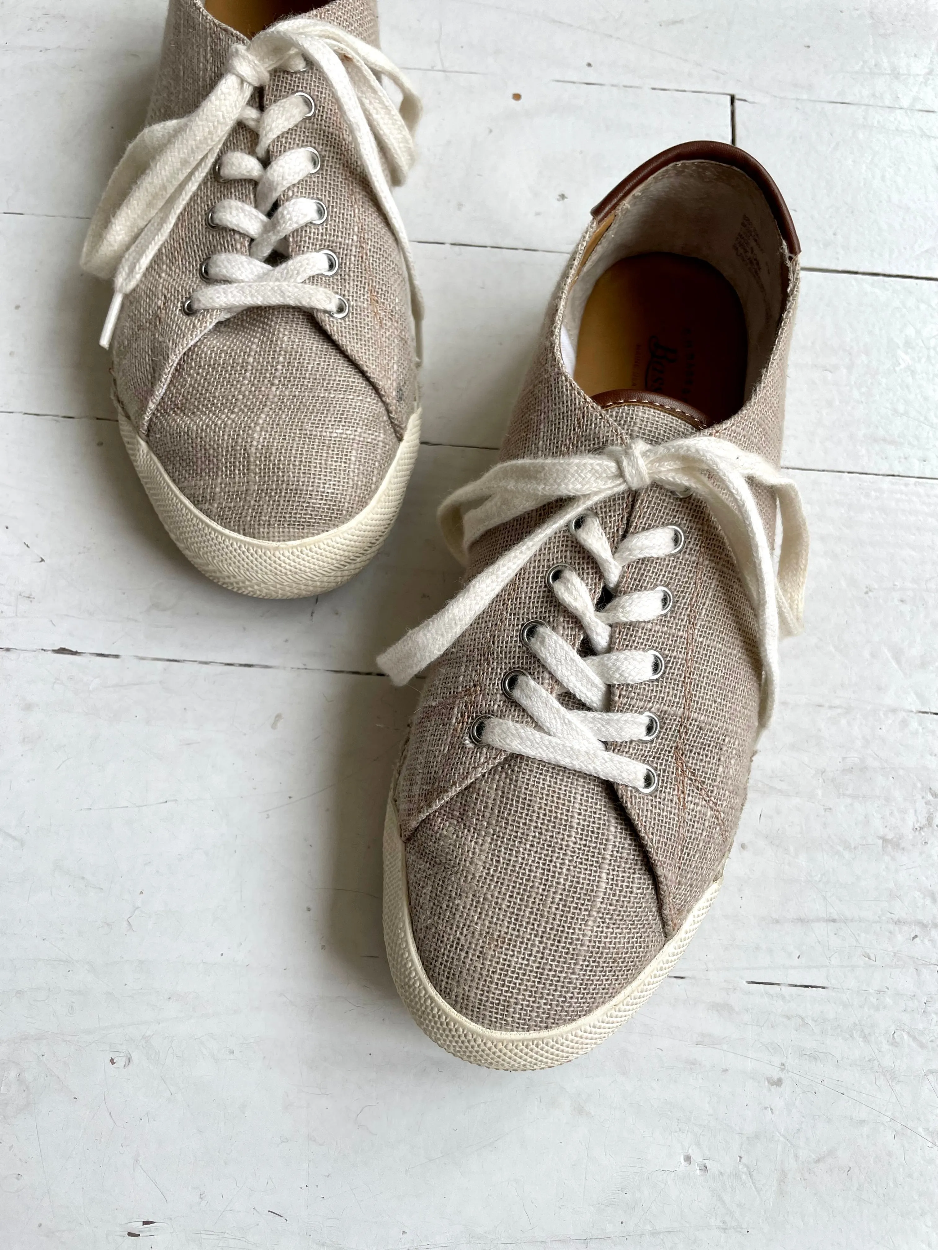 Bass Linen Sneakers