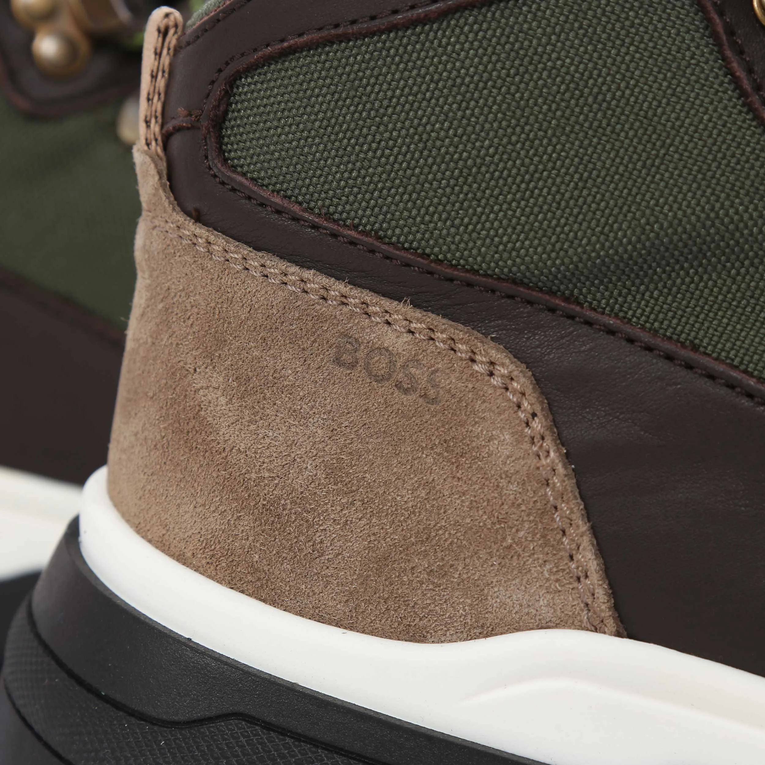 BOSS Chester Halb Itcorny Boot in Khaki