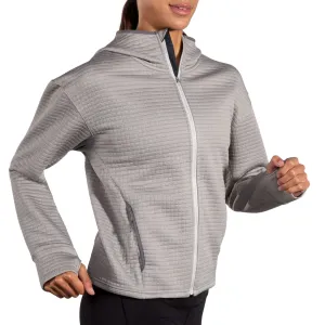 Brooks | Active Midweight Hoodie | Women's | Heather Ash