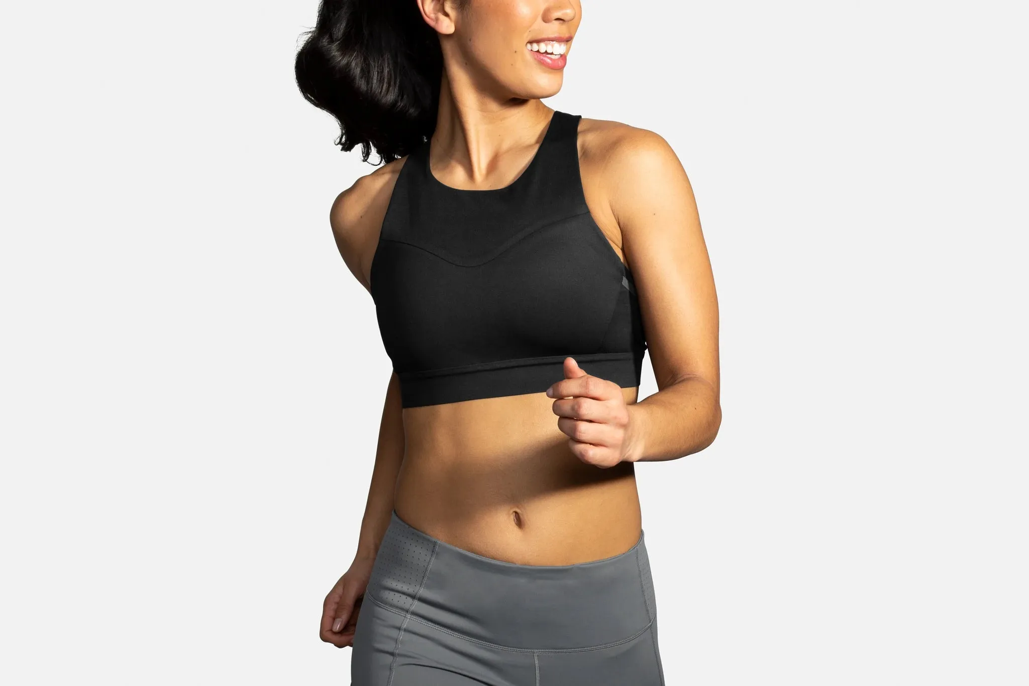 Brooks | Drive 3 Pocket Sports Bra | Women's | Black