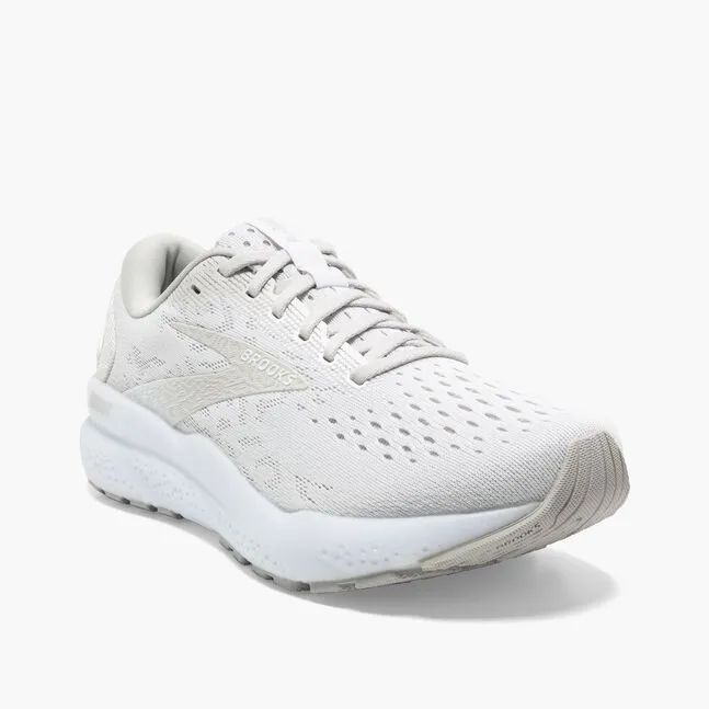 Brooks Ghost 16 (Women's) - White/White/Grey