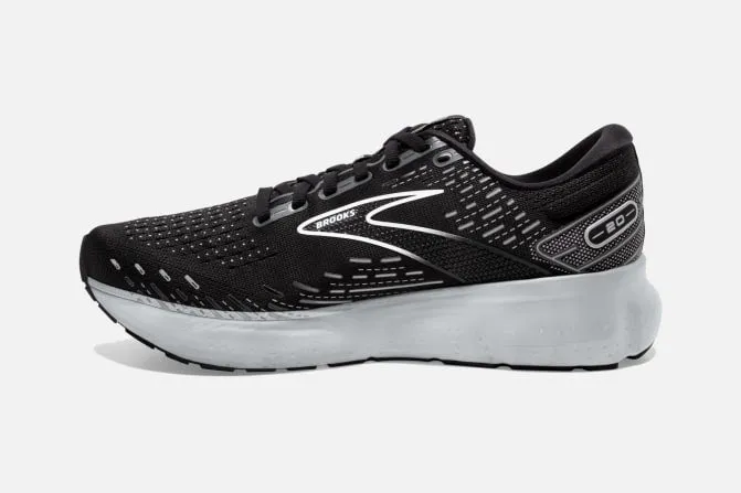 Brooks Glycerin 20 (2E) - Mens - Black/White