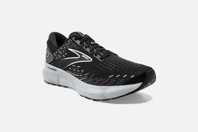 Brooks Glycerin 20 (2E) - Mens - Black/White