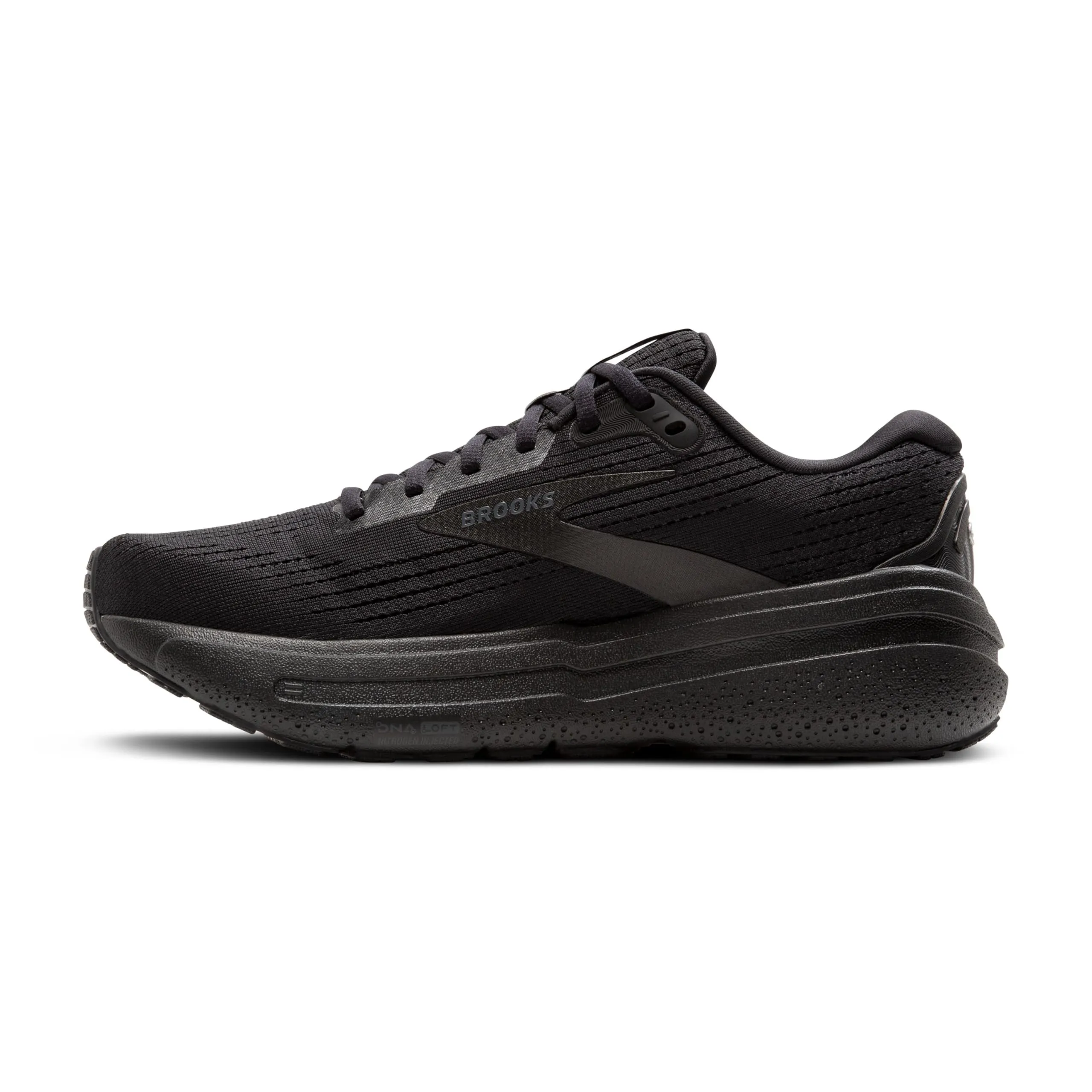 Brooks Women’s Ghost Max 2 Neutral Running & Walking Shoe - Black/Black/Ebony - 7 X-Wide