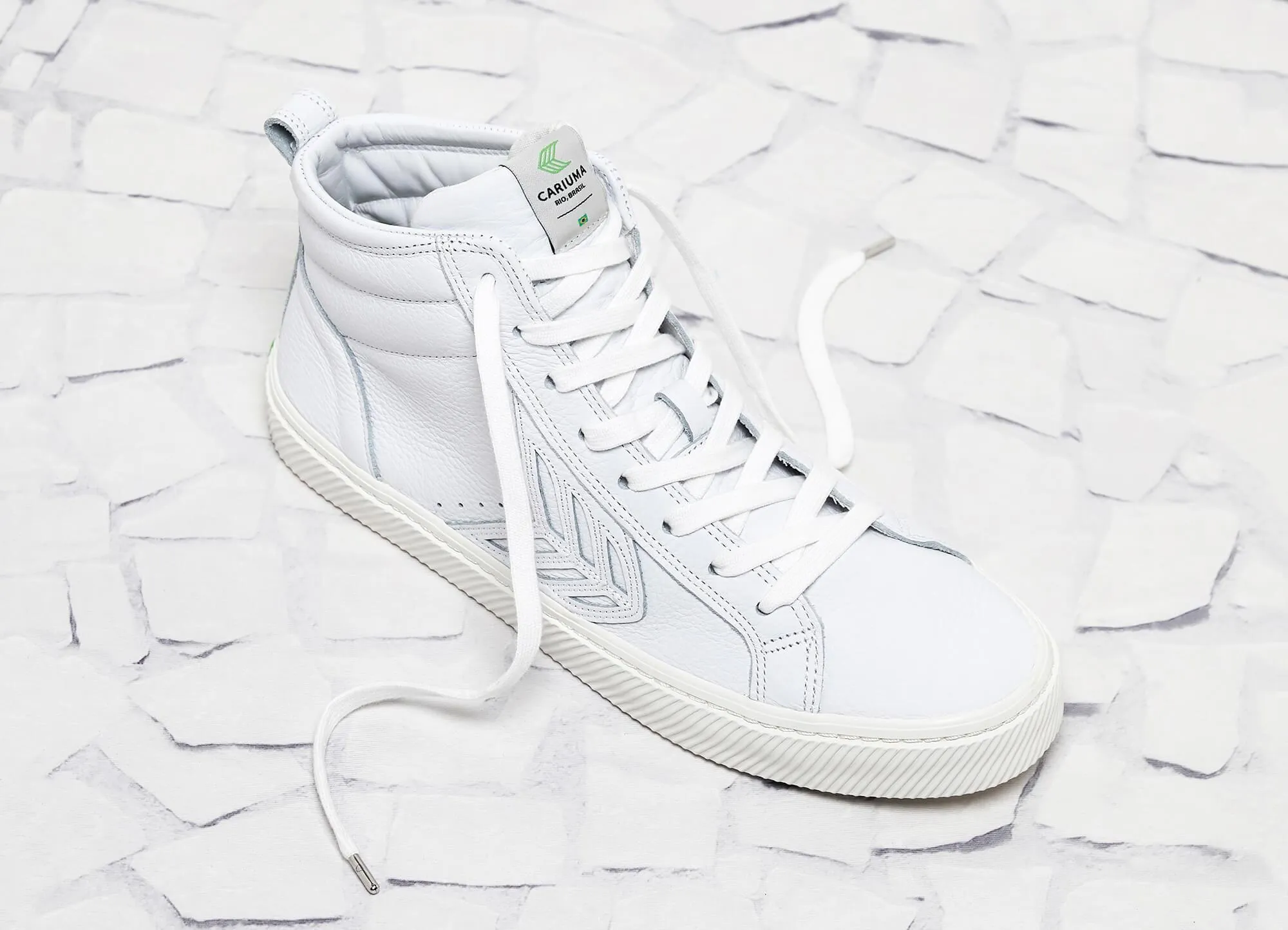 CATIBA High Off White Premium Leather Sneaker Men