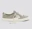 CATIBA Low Cloud Grey Suede Ivory Logo Sneaker Men