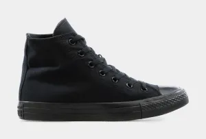 Chuck Taylor All Star HI-Top Black Monochrome Womens Lifestyle Shoe ( Black/Black)