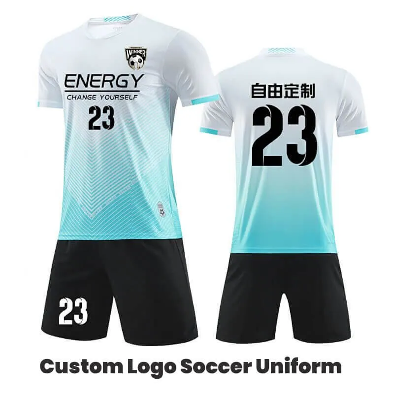 Custom Logo Team's Soccer Uniforms