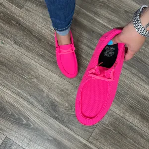 Custom Sneakers "Dude" Dupe (Hot Pink)