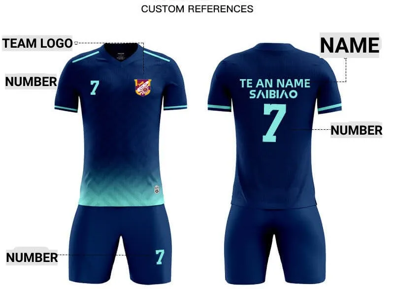 Custom Soccer Jerseys - No Minimum Quantity