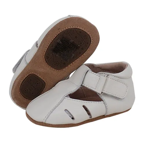 Dakota Baby & Toddler First/Pre Walker Shoes Ivory by SKEANIE