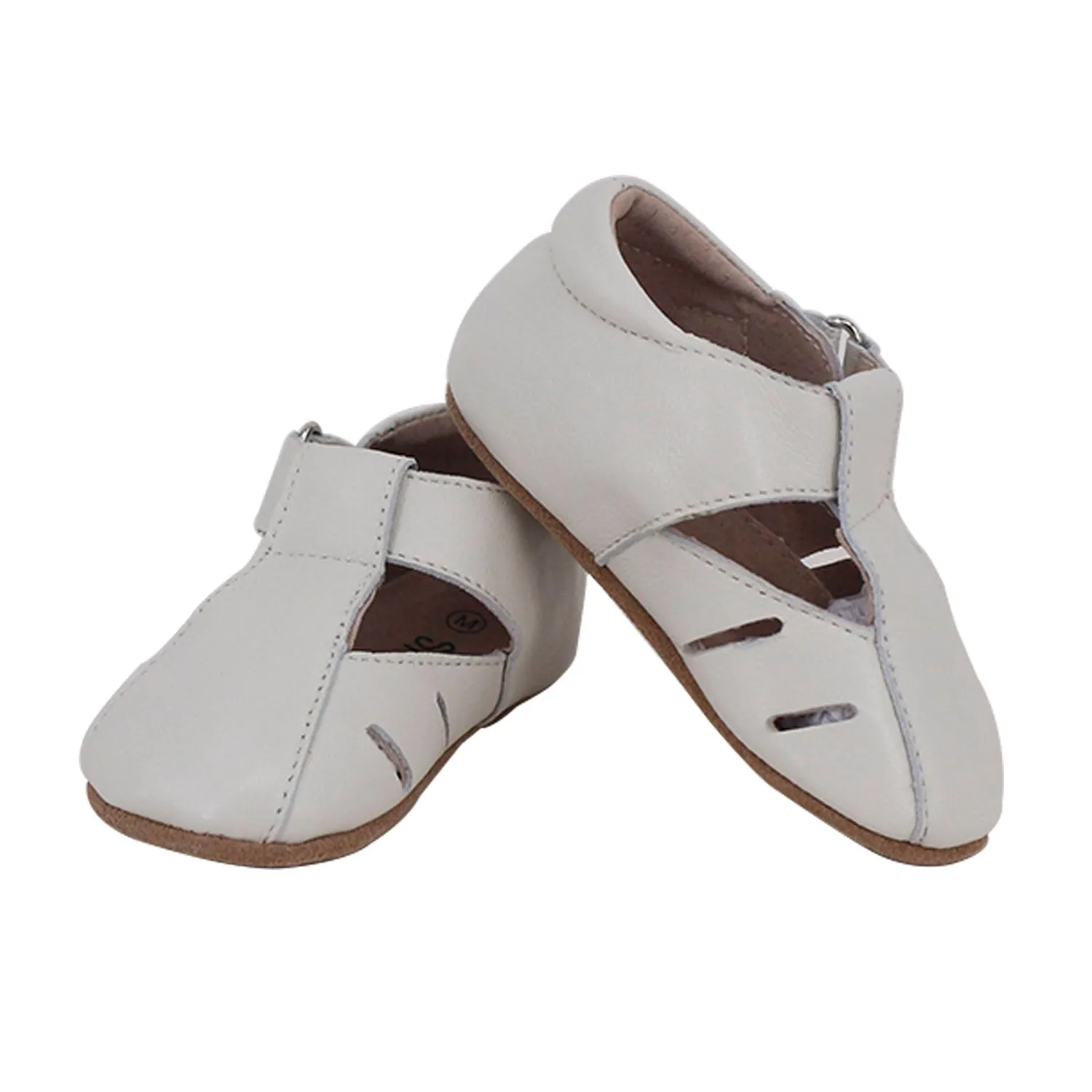 Dakota Baby & Toddler First/Pre Walker Shoes Ivory by SKEANIE