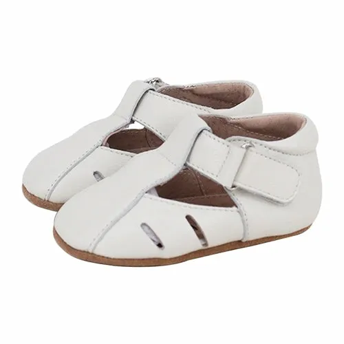 Dakota Baby & Toddler First/Pre Walker Shoes Ivory by SKEANIE