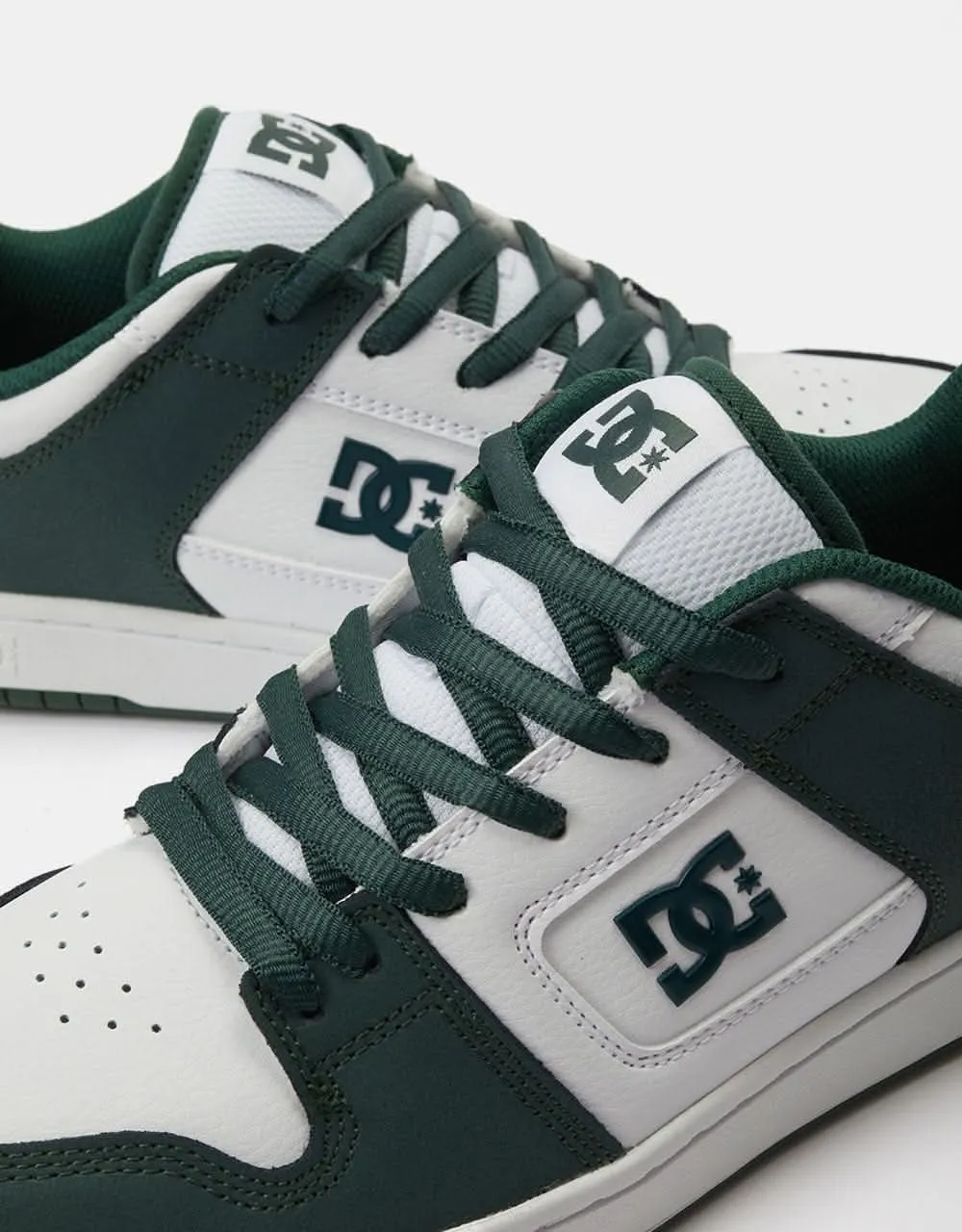 DC Manteca 4 Skate Shoes - White/Dark Olive