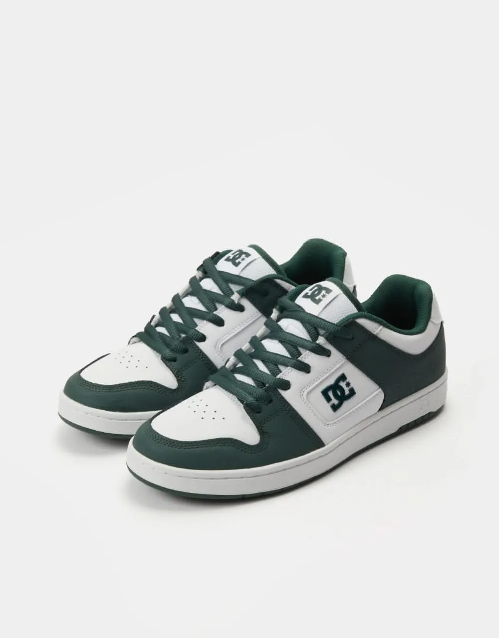 DC Manteca 4 Skate Shoes - White/Dark Olive