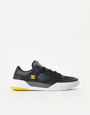 DC Metric Skate Shoes - Black/Grey/Yellow