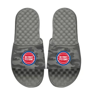 Detroit Pistons Urban Camo Slides