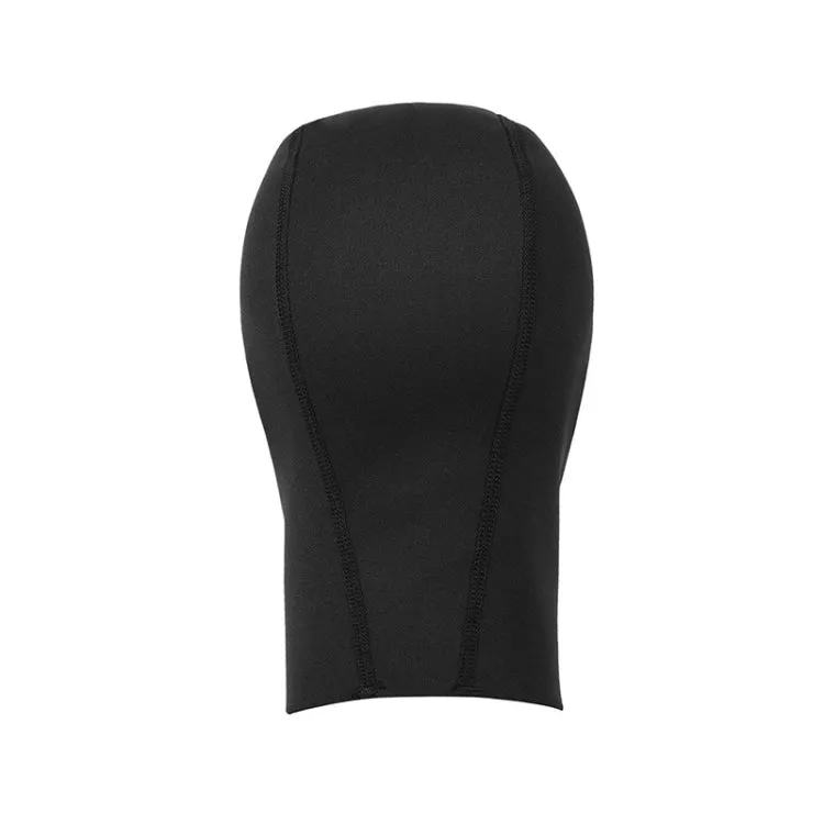 DIVE & SAIL DH-002 1mm Men and Women Swimming Caps Sunscreen Diving Cap Surfing Diving Headgear, Size: S(Black)