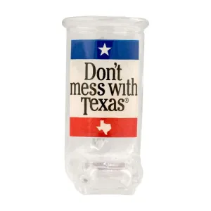 Don't Mess With Texas Mini Boot Shot Glass