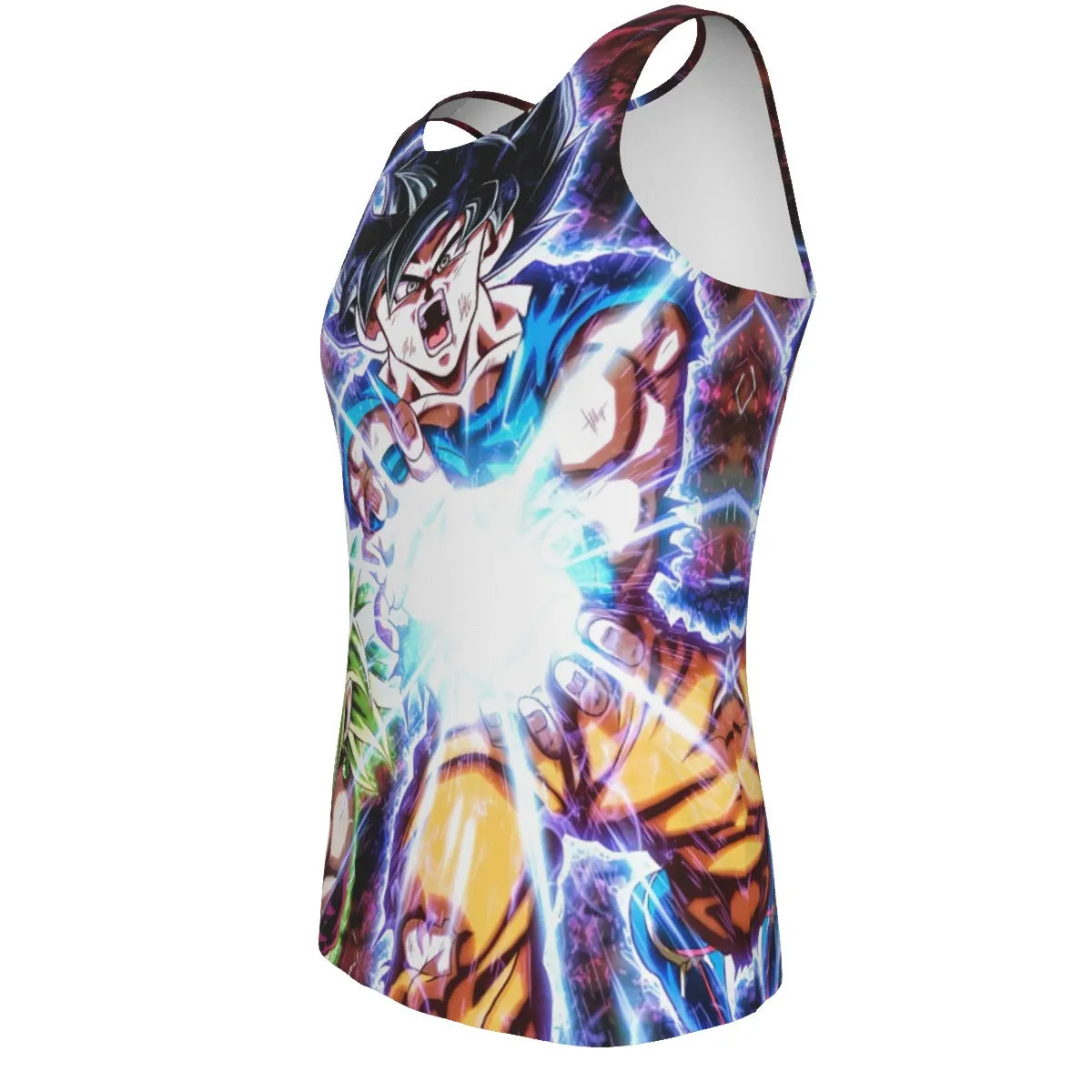 Dragon B Z Son Goku Powerful Kamehameha Released Tank Top