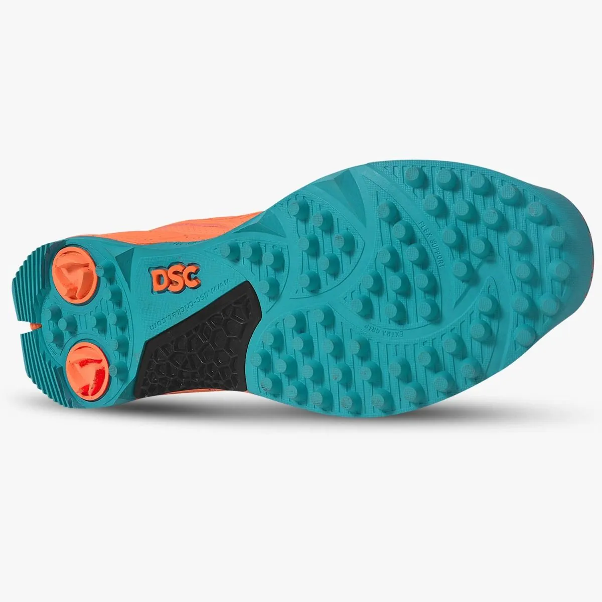 DSC Jaffa 22 Cricket Spike Shoes - Orange