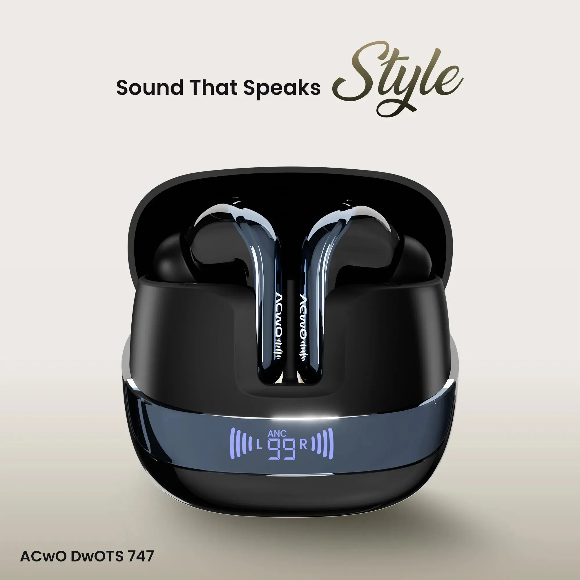 DwOTS 747 TWS Earbuds With Dual Device Connectivity