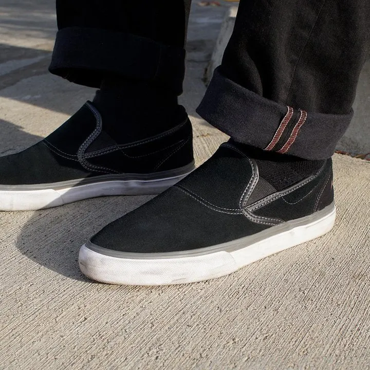 EMERICA WINO G6 SLIP-ON BLACK/WHITE/GOLD