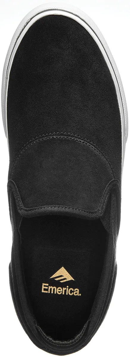 EMERICA WINO G6 SLIP-ON BLACK/WHITE/GOLD