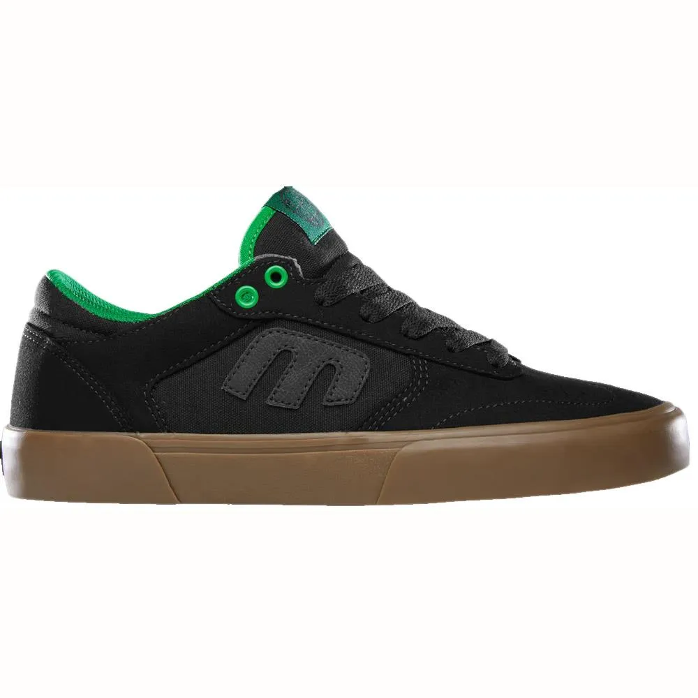 Etnies Windrow Vulc X Dig Mag Black Green Gum Skate Shoes