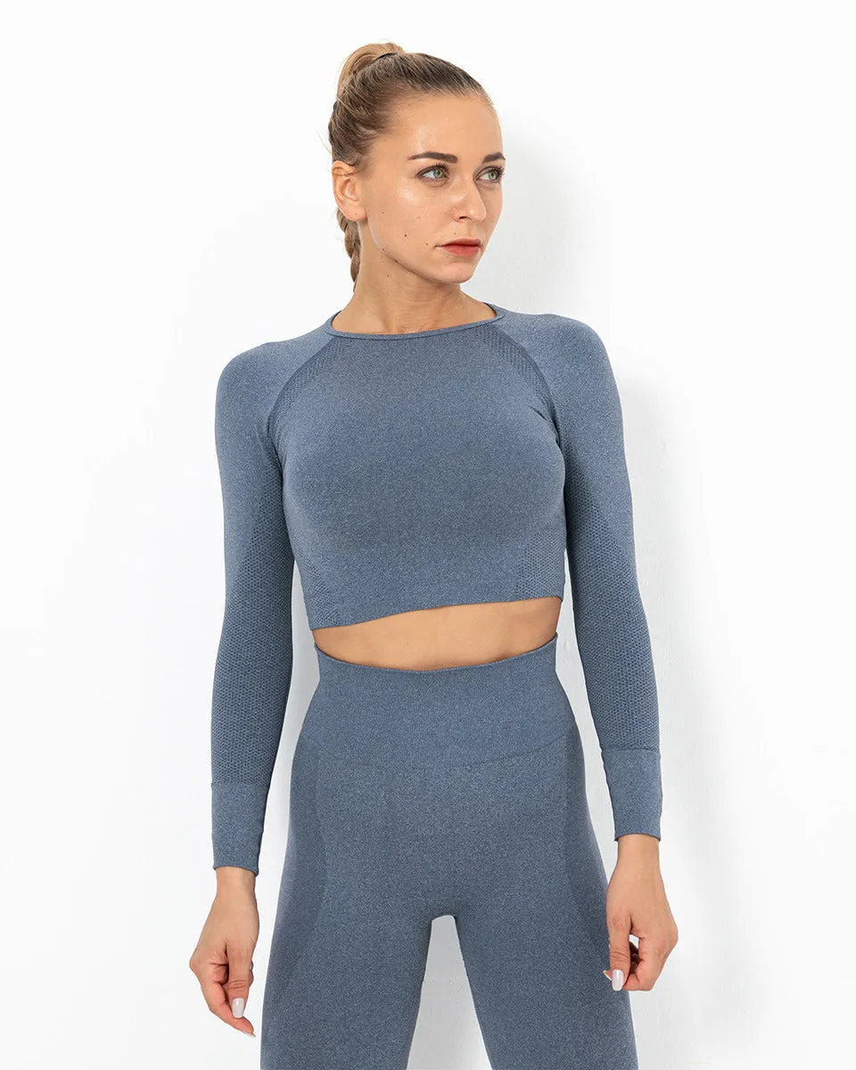 Felicity Long Sleeve - Blue Grey