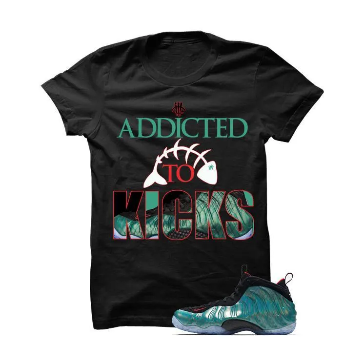 Foamposite One "Gone Fishing" Black T Shirt (Addicted To Kicks)