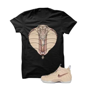 Foamposite Pro Vachetta Tan Black T Shirt (Cobra)