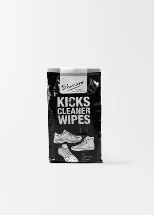 Footwear cleaning wipes